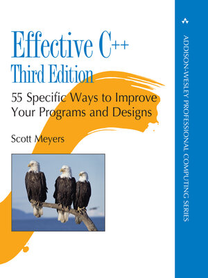 cover image of Effective C++